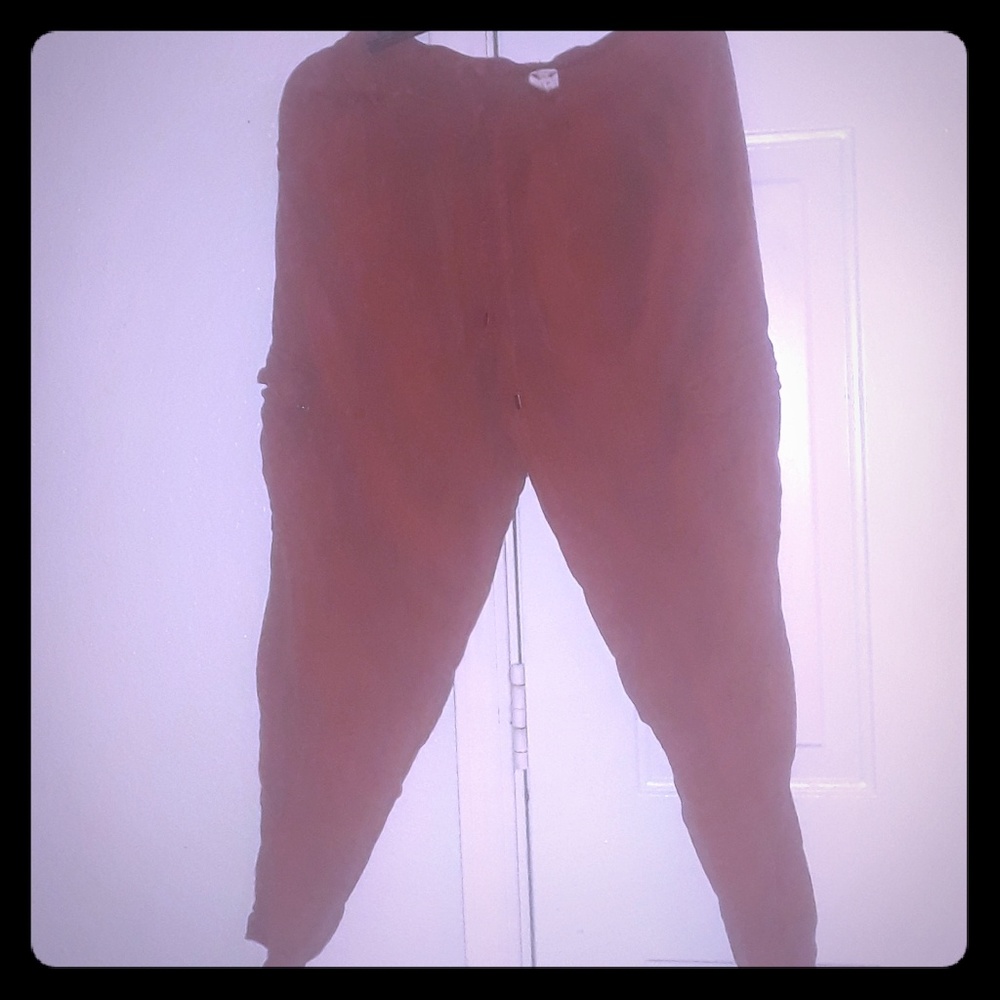 Burnt orange pants